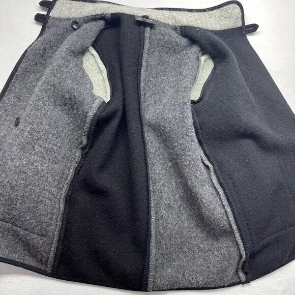 Lillunn of Norway Womens 100% Wool Sten Jacket Coat Size XXS Oversized Gray - Picture 11 of 13